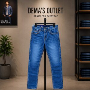 Mid Blue Slim Fit Denim