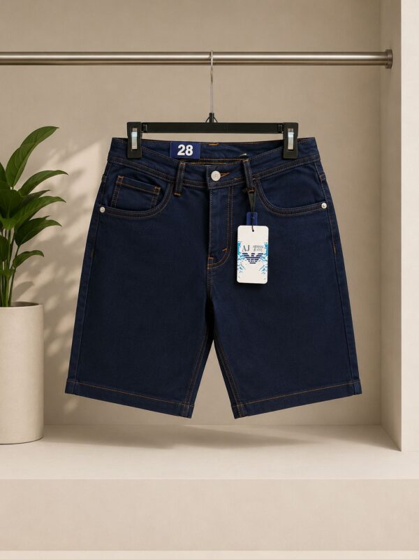 Armani Denim Short – Dark Blue